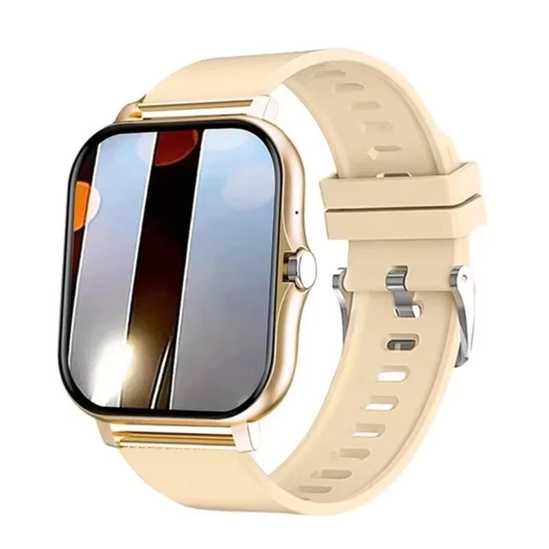 2025 New Smart Watch Bluetooth Call Message Reminder Man Woman Gift Full Touch Screen Sports Fitness Smart Watch
